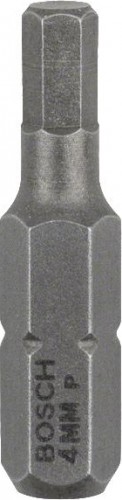 Бита для заворачивания BOSCH Extra Hard 25 мм HEX4 3шт 2607001724