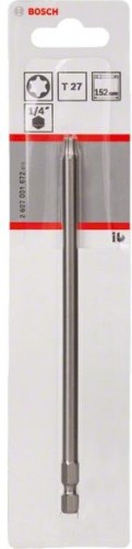 Бита для заворачивания BOSCH Extra Hard 152 мм T27 2607001672 - изображение 2