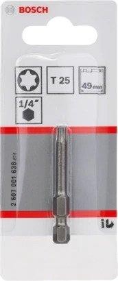 Бита для заворачивания BOSCH TORX 30х89 мм Extra Hart 2607001658 - изображение 2