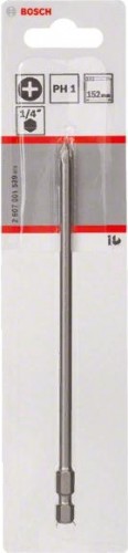 Бита для заворачивания BOSCH Extra Hard 152 мм PH1 2607001539 - изображение 2