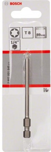 Бита для заворачивания BOSCH Extra Hard 89 мм T8 2607001646 - изображение 2