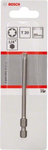 Бита для заворачивания BOSCH Extra Hard 89 мм T20 2607001652 - изображение 2