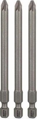 Бита для заворачивания BOSCH РZ2 х 90 мм Extra Hart (3шт) 2607001583