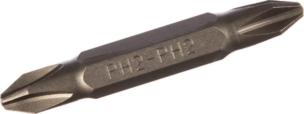 Бита для заворачивания BOSCH двусторонняя 45 мм PH2 Extra Hard xh 2609255956