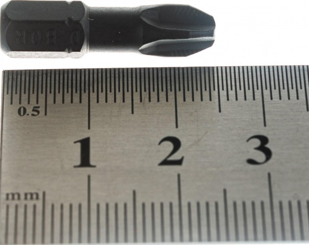 Бита для заворачивания D.BOR IMPACT Torsion PH3, 25 мм (10 шт.) D03-DITAPH03025010 - изображение 2