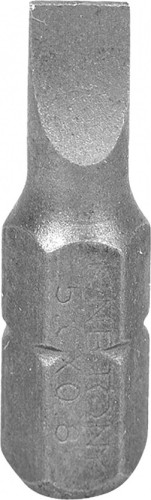 Бита для заворачивания KING TONY шлицевая 5,5 х 1.0 мм, 1/4", L - 25 мм 102555S2 102555S2