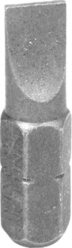 Бита для заворачивания KING TONY шлицевая 6 х 1.0 мм, 1/4", L - 25 мм 102506S1 102506S1