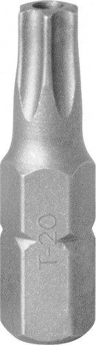 Бита для заворачивания KING TONY TORX PLUS с отверcтием IPR 20, 1/4", L - 25 мм 102520V 102520V
