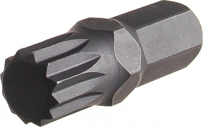 Бита для заворачивания KING TONY SPLINE M8, 10 мм, L - 36 мм 163608M 163608M - изображение 2