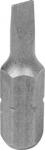 Бита для заворачивания KING TONY шлицевая 4,5 х 0.6 мм, 1/4", L - 25 мм 102545S1 102545S1