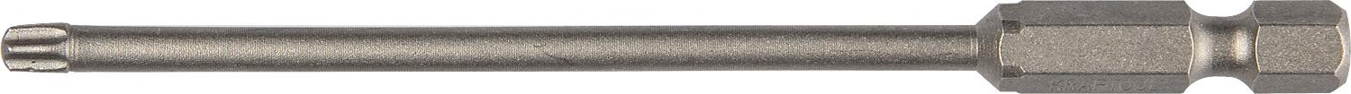 Бита для заворачивания KRAFTOOL X-DRIVE Т25 торсионные кованые, обточенные, 100мм 26125-25-100-1