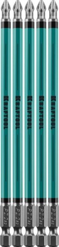 Бита для заворачивания KRAFTOOL Optimum Line PH2 150 мм, 5 шт. 26122-2-150-5