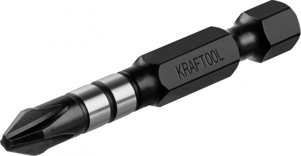 Бита для заворачивания KRAFTOOL Impact Pro PH2 50мм, 10шт. 26191-2-50-S10