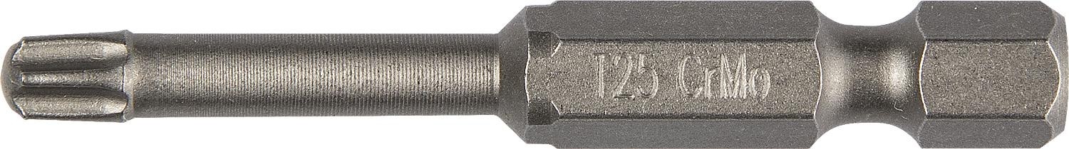 Бита для заворачивания KRAFTOOL X-DRIVE Т25 торсионные кованые, обточенные, 50мм, 2шт. 26125-25-50-2