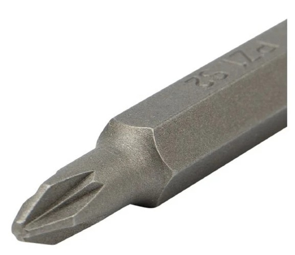 Бита для заворачивания Kranz KR-12-6312 PZ 1x50 мм сталь S2 5 шт. - изображение 2