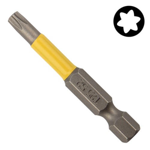 Бита для заворачивания Kranz KR-92-0428-1 Torx T25х50 мм, 2 шт.