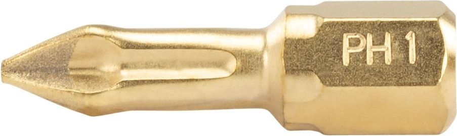 Бита для заворачивания MAKITA P-38576 алмазная PH1, 25 мм, C-form, 3 шт.