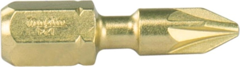 Бита для заворачивания MAKITA B-28444 Impact Gold PZ1, 25 мм, C-form, 2 шт.