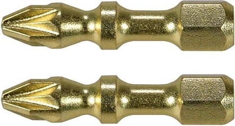 Бита для заворачивания MAKITA B-42232 Impact Gold Shorton PZ3, 30 мм, E-form (MZ), 2 шт.