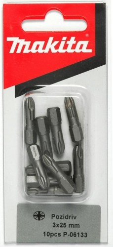 Бита для заворачивания MAKITA P-06133 PZ3, 25 мм, C-form, 10 шт. - изображение 3