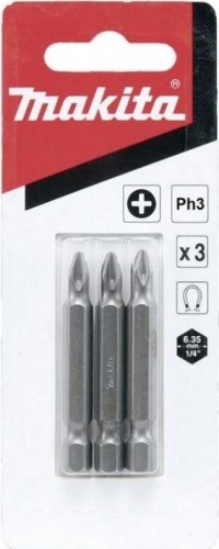 Бита для заворачивания MAKITA B-25236 PH3, 50 мм, E-form(MZ), 3 шт.