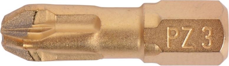 Бита для заворачивания MAKITA P-38657 алмазная PZ3, 25 мм, C-form, 3 шт.