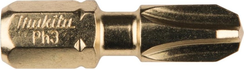 Бита для заворачивания MAKITA B-28341 Impact Gold PH3, 25 мм, C-form, 2 шт.