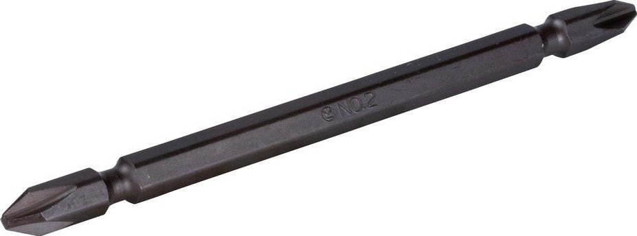 Бита для заворачивания MAKITA D-34914 двусторонняя Pz2, 65 мм, E-form (mz), 100 шт.