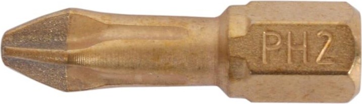 Бита для заворачивания MAKITA P-38582 алмазная PH2, 25 мм, C-form, 3 шт.