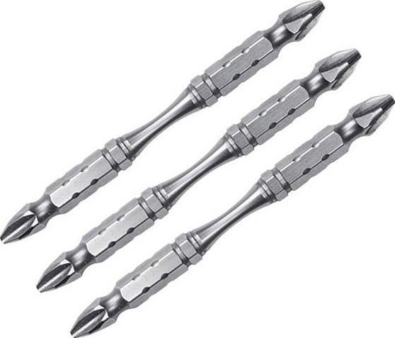 Бита для заворачивания MAKITA B-21858 двусторонняя Silver Torsion PH1, 110 мм, E-form (M