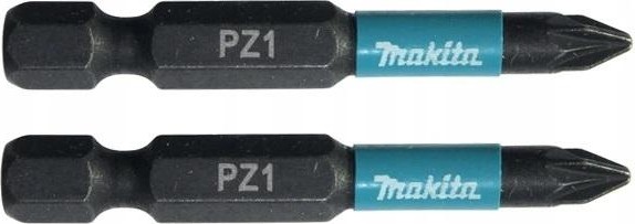 Бита для заворачивания MAKITA B-63747 Impact PZ1, 50 мм, Е-form (MZ), 2 шт.