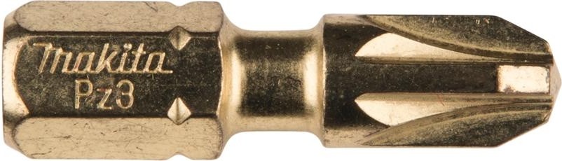 Бита для заворачивания MAKITA B-28466 Impact Gold PZ3, 25 мм, C-form, 2 шт.