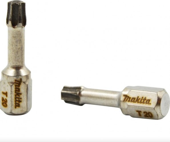 Бита для заворачивания MAKITA P-38716 алмазная T20, 25 мм, C-form, 3 шт. - изображение 2