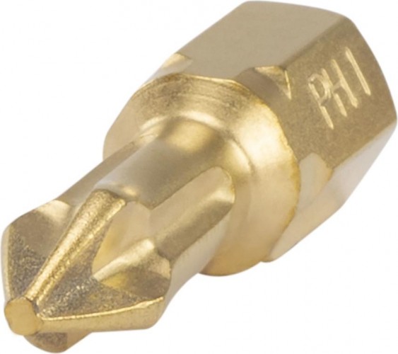 Бита для заворачивания MAKITA P-38576 алмазная PH1, 25 мм, C-form, 3 шт. - изображение 3