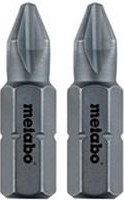 Бита для заворачивания METABO PZ2, 25мм Torsion (2шт.) 631525000