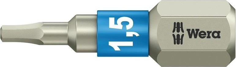 Бита для заворачивания, нержавеющая сталь WERA 3840/1 TS 1,5 мм, 25 мм WE-071070 WE-071070