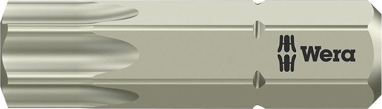 Бита для заворачивания, нержавеющая сталь WERA 3867/1 TS TX40, 25 мм WE-071038 WE-071038