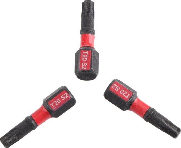 Бита для заворачивания P.I.T. ударная T20x25 мм 3 шт. ASDR01-25T20 - изображение 2