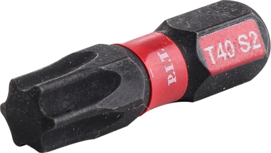 Бита для заворачивания P.I.T. ударная T40x25 мм 3 шт. ASDR01-25T40