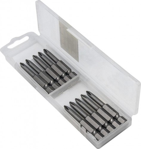 Бита для заворачивания ПРАКТИКА "Профи" PH-1х50мм отверточная (10шт) 036-698