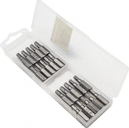 Бита для заворачивания ПРАКТИКА "Профи" HEX 4х25мм отверточная (20шт) 036-681