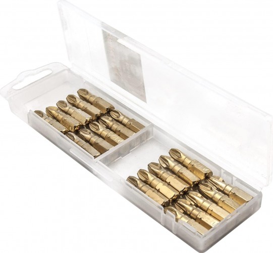 Бита для заворачивания ПРАКТИКА "Эксперт" PZ-3х25мм Tin отверточная (20шт) 036-919