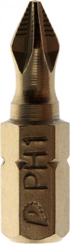 Бита для заворачивания ПРАКТИКА "Эксперт" PH-1х25мм Tin отверточная 037-008