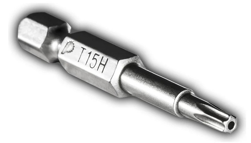 Бита для заворачивания ПРАКТИКА "Профи" Torx Tamper-15х50мм отверточная (2шт) 776-447 - изображение 2