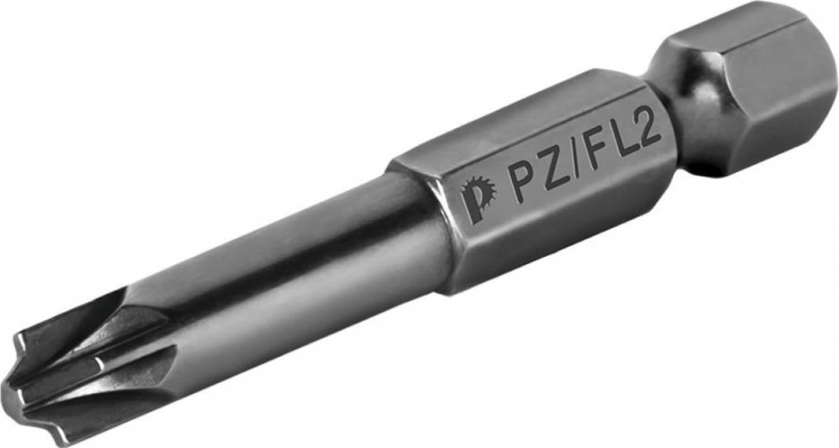Бита для заворачивания ПРАКТИКА "Профи" PZ/FL2х50мм отверточная (2шт) 906-814 - изображение 4