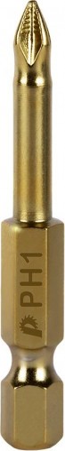 Бита для заворачивания ПРАКТИКА "Эксперт" PH-1х50мм Tin отверточная 037-060