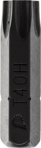 Бита для заворачивания ПРАКТИКА "Профи" Torx Tamper-40х25мм отверточная (2шт) 776-416
