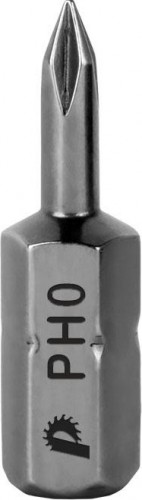 Бита для заворачивания ПРАКТИКА "Профи" PH-0х25мм отверточная (2шт) 776-379