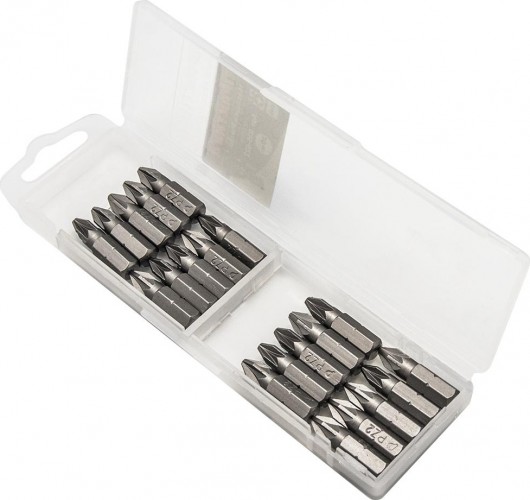 Бита для заворачивания ПРАКТИКА "Профи" PZ-2х25мм отверточная (20шт) 035-622