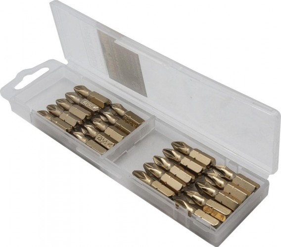 Бита для заворачивания ПРАКТИКА "Эксперт" PH-2х25мм Tin отверточная (20шт) 036-872